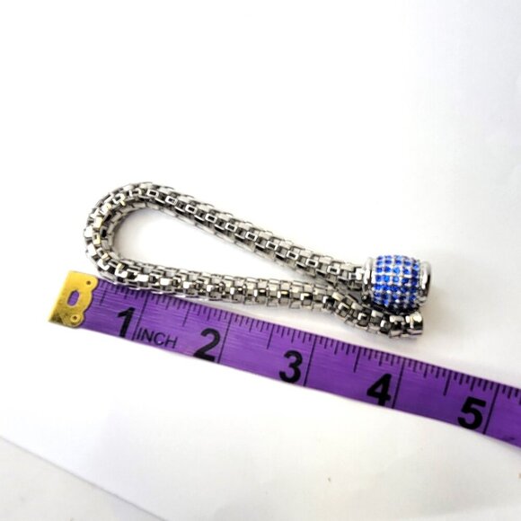 Blue Crystal Magnetic Bracelet - Picture 8 of 10